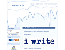 Tablet Screenshot of chladnouhlavu.cz